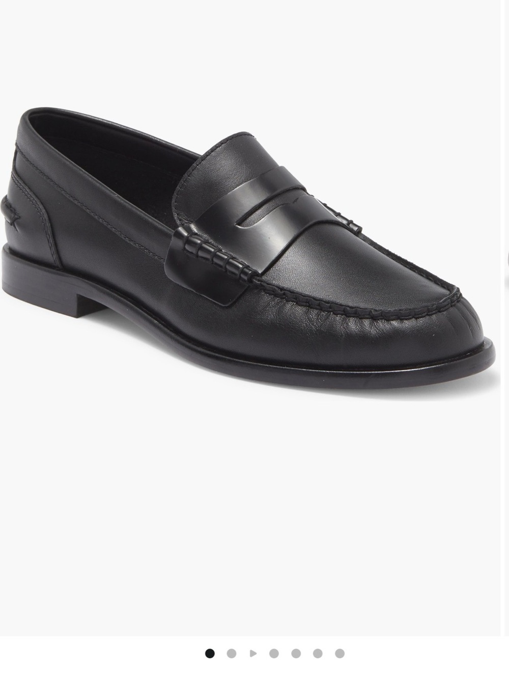 rag & bone Carter Loafer Leather Black EU 38